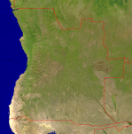 Angola Satellit + Grenzen 2374x2400